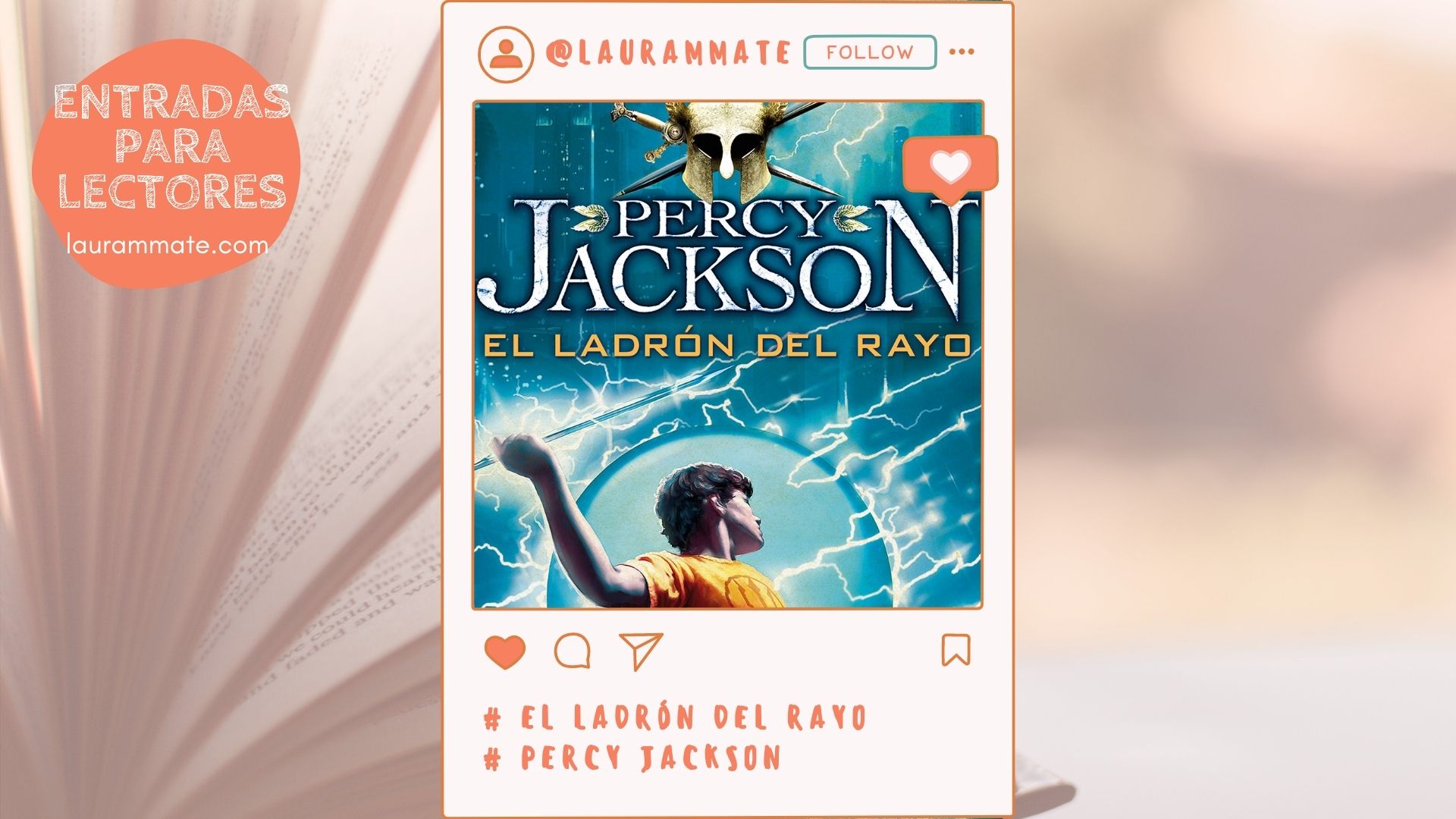 Reseña: El ladrón del rayo, de Rick Riordan