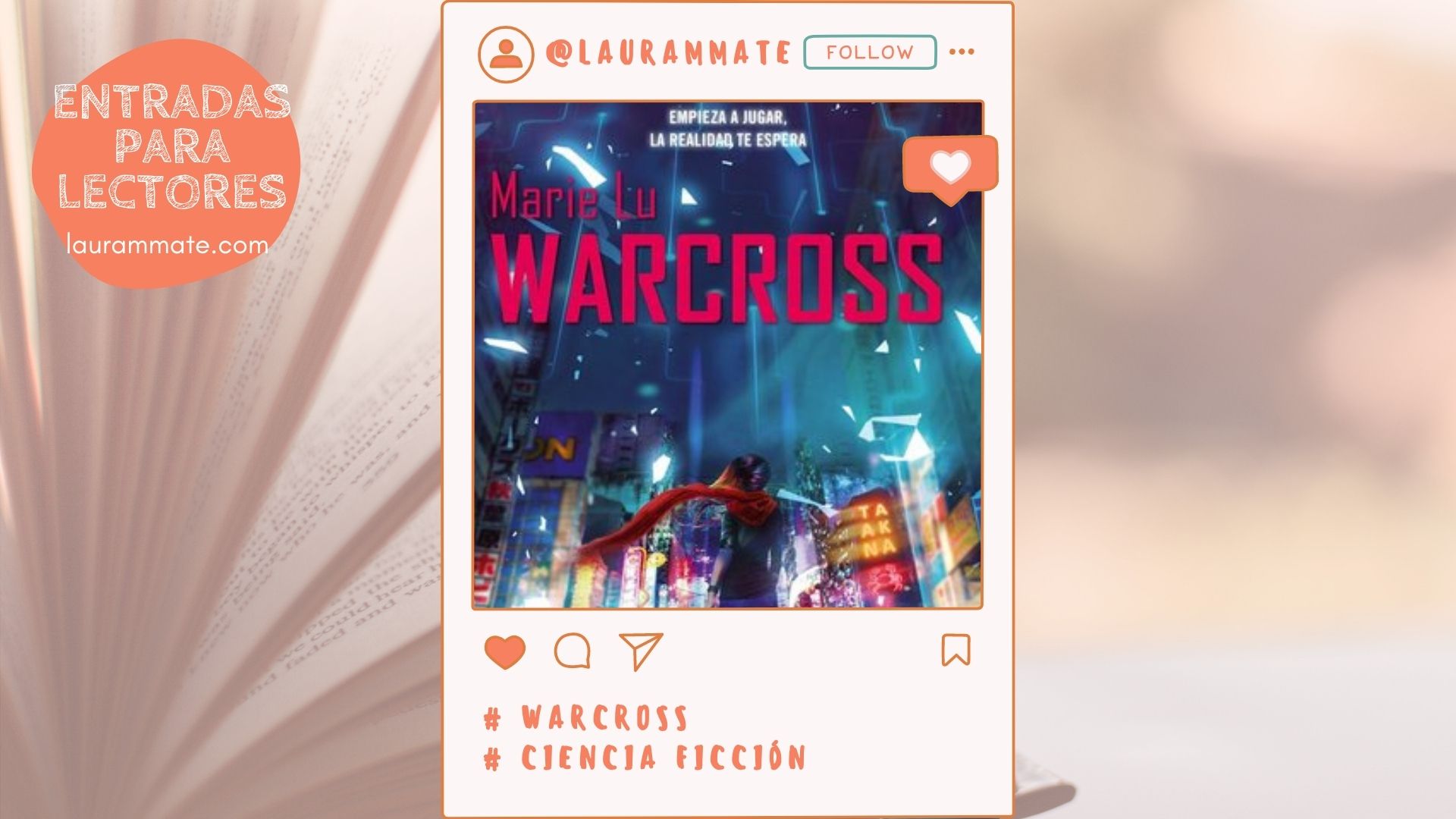 Reseña: Warcross, de Marie Lu
