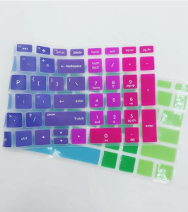 protector de silicona para el teclado con teclado numérico del portátil HP