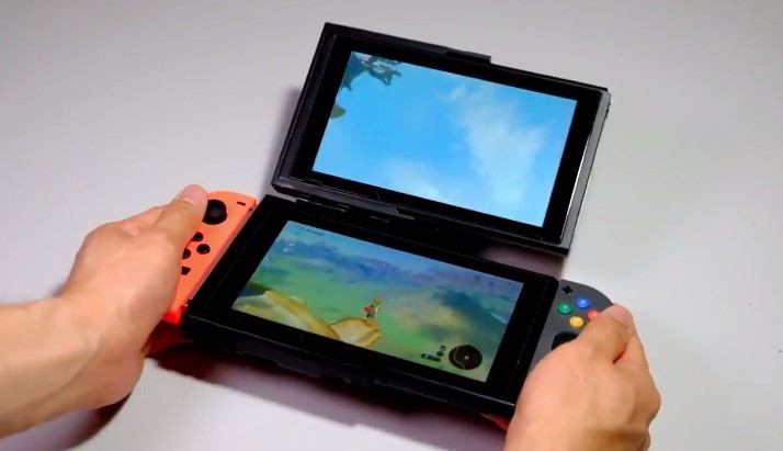 posible switch 2 con una segunda pantalla acoplable