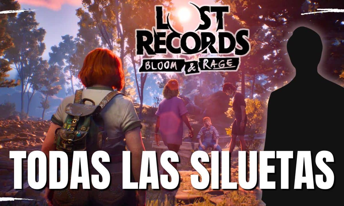 todas las sombras y siluetas en lost records bloom and rage