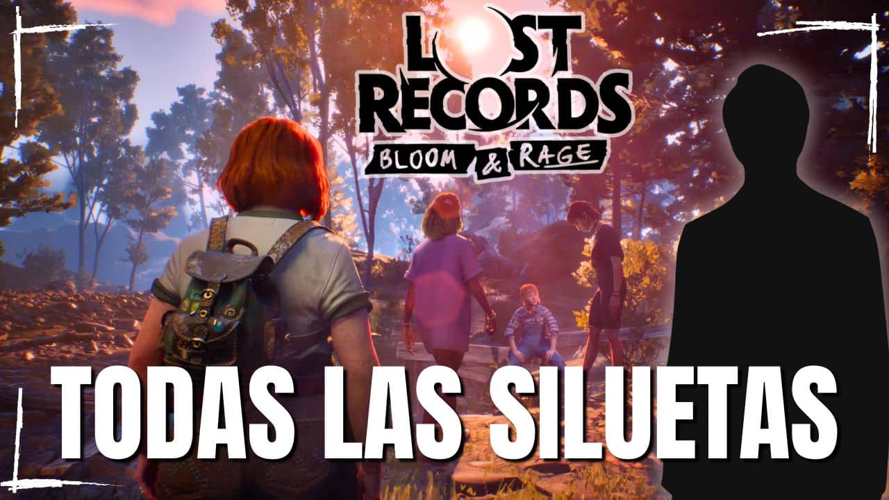 todas las sombras y siluetas en lost records bloom and rage