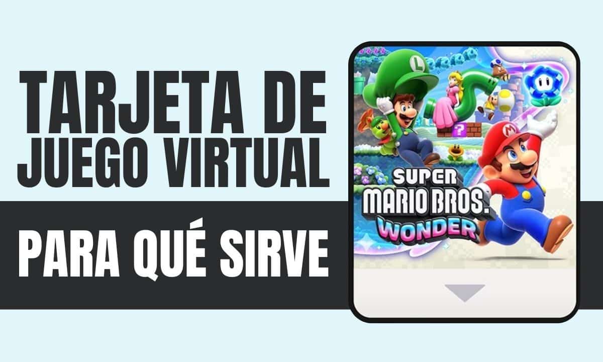 tarjeta de juego virtual para que sirve