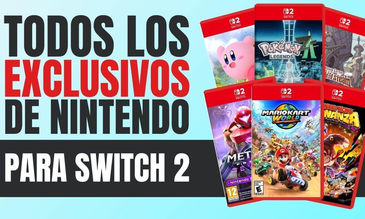 juegos exclusivos de nintendo switch 2 de lanzamiento