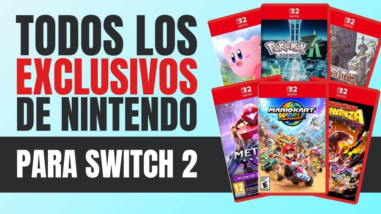 juegos exclusivos de nintendo switch 2 de lanzamiento