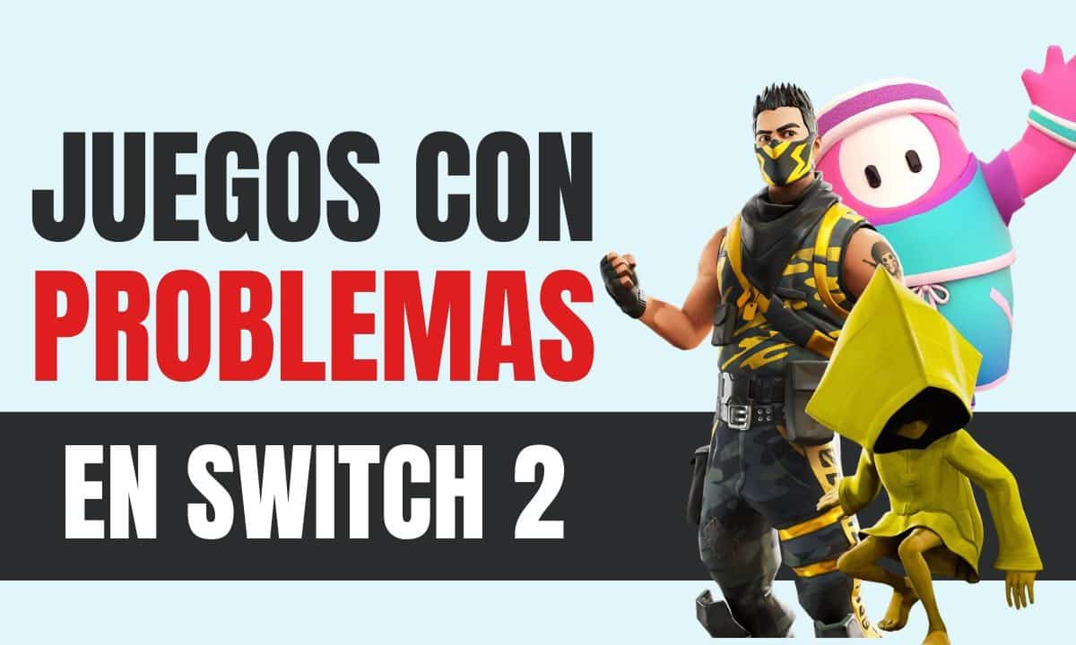 juegos incompatibles con switch 2
