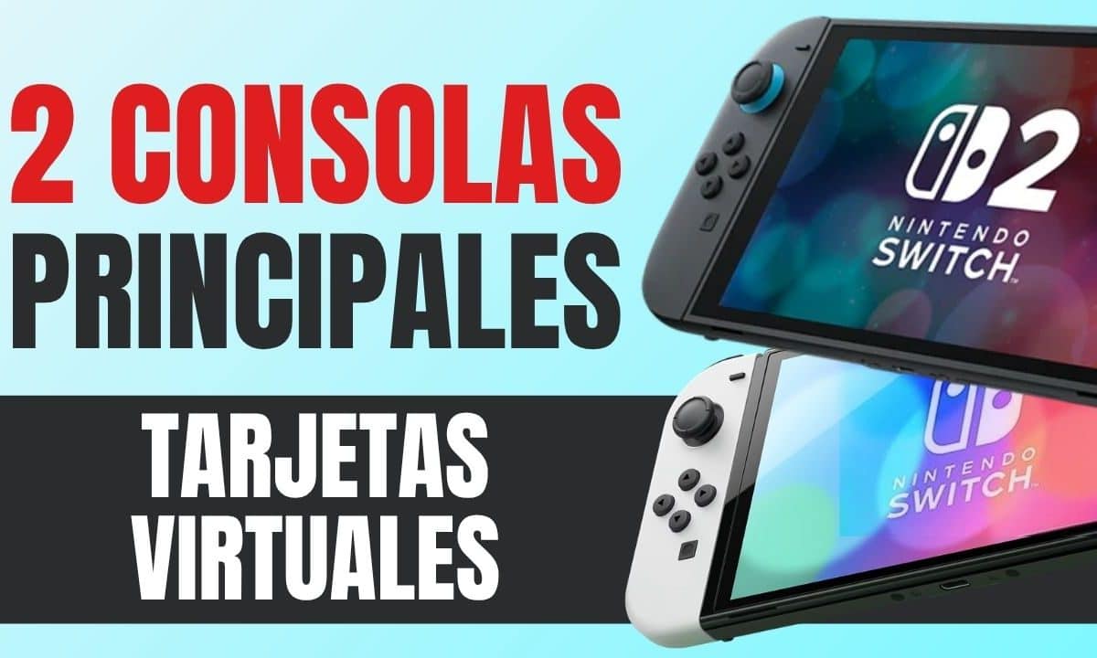 pasar juegos entre 2 consolas principales con las tarjetas virtuales