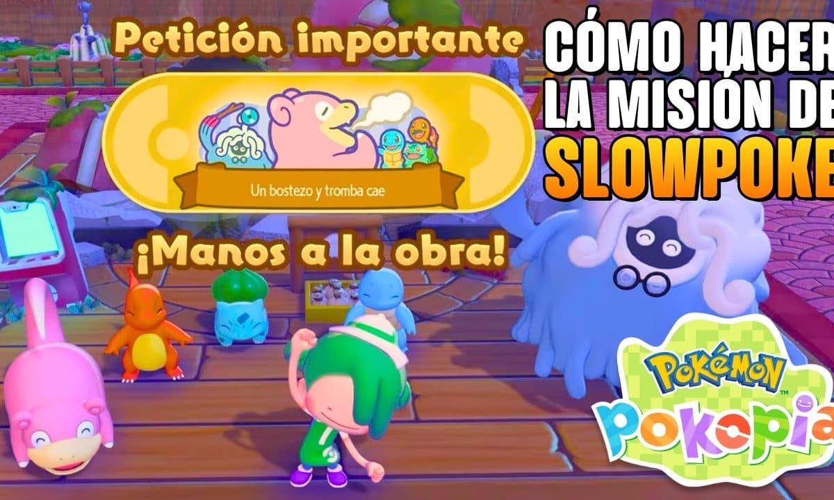 Cómo completar la misión de Slowpoke: hidratar el pueblo